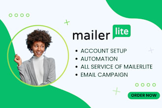 setup mailerlite email marketing mailerlite automation and landingpage