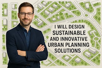 design sustainable and innovative urban planning solutions