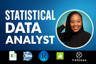 do statistical data analysis, spss data analysis, stata, projects, write reports