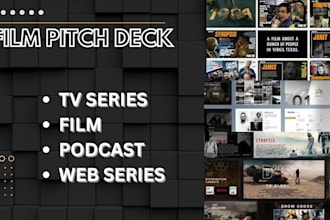 design film pitch deck TV series procast pitch deck presentation PPT