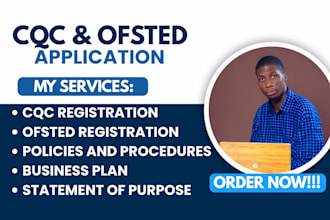 support with cqc, ofsted registration for your care businesses