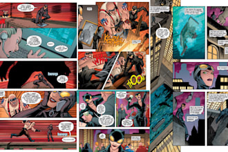draw superhero comic book cover, comic book illustration nsfw comic storyboard
