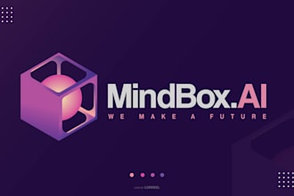 design a custom minimalist 3d hand drawn logo for your brand