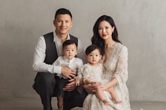 do photoshoot for family portrait in toronto