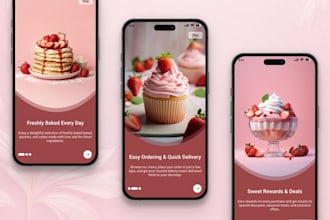 develop food delivery website, cake, gift delivery app