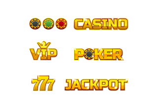 do minimalist poker logo and poker chip design