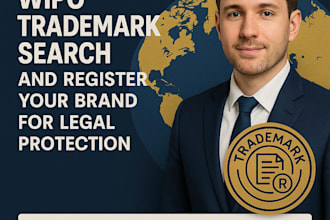 perform wipo trademark search and register your brand for legal protection