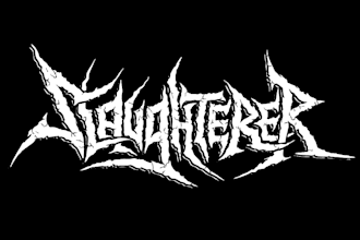 create custom thrash metal logo with sharp typography, chaotic edges