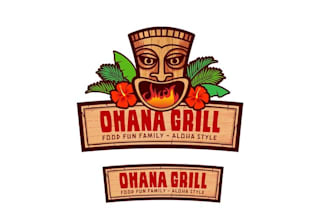 design superior looks nice grill logo