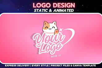 design a professional vtuber logo for you