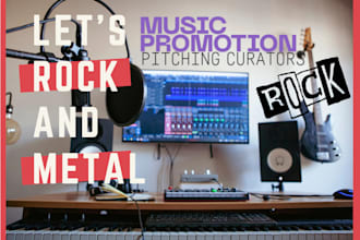 do songs heavy rock metal music promotion to 900 active metal playlist curators