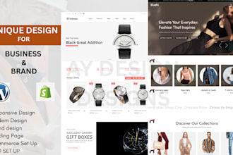 create luxury shopify store for fashion website, fashion store