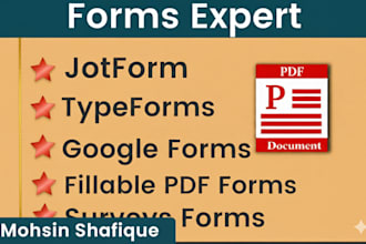 build custom google forms and jotform registration forms