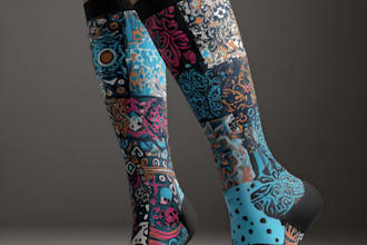 design crew socks, knighted socks for you