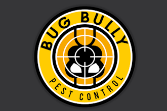 design aesthetics glamorous pest control logo
