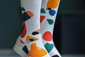 make a unique socks design
