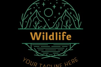 design a wildlife and nature reserve logo