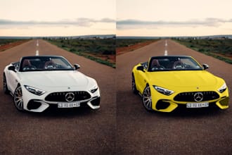 do professional colour change and colour correction