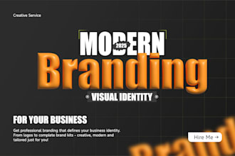 create professional brand identity design