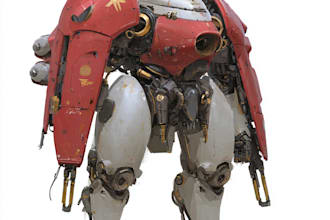 draw or design mechs robots concepts