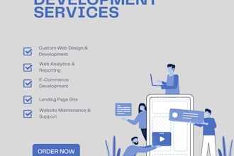 make fixes and build ecommerce custom websites