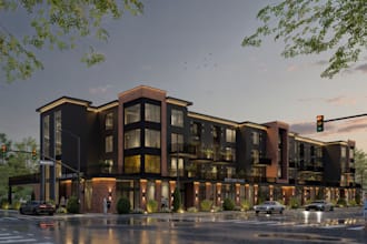 design interior and exterior with expert architectural 3d modeling and rendering