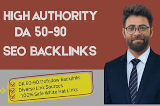 do seo with high quality dofollow backlinks high da manual link building monthly
