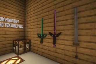 custom minecraft 3d models and texture packs