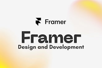 make framer website design or figma to framer landing page