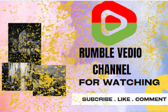 do rumble video promotion rumble channel