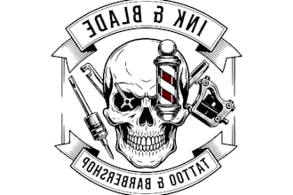 make a custom unique hand drawn tattoo design