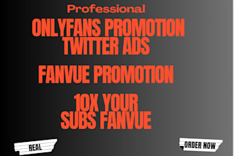 gain genuine paying subs for fanvue promotion ai fanvue marketing twitter ads