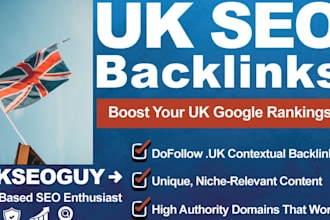 create powerful UK SEO backlinks for your website