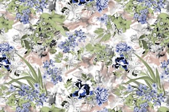 create seamless textile print cad designs and repeats
