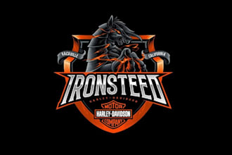 design harley davidson dealership logo