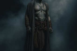 draw realistic dark fantasy art