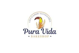 design design memorable modern gluten free bakery logo