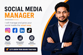 manage your social media with engaging content and strategy