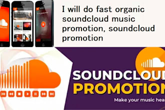 do fast organic soundcloud music promotion, soundcloud promotion