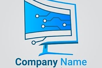 do amazing mobile, phone, laptop, computer repair logo