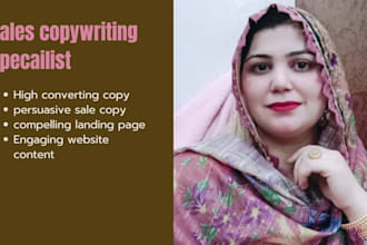 create high converting landing page copywriting for your business or brand