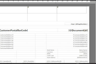 help to customize report work in business central