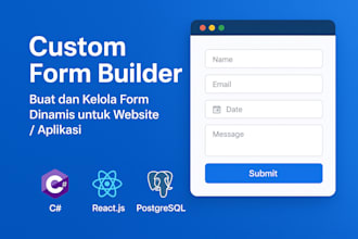 build custom dynamic form builder with approval workflow in react and dot net 8