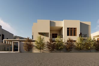 do house modeling and rendering work