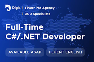provide a full time c sharp and dot net developer