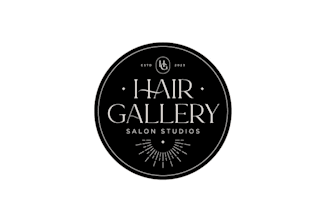 design hair gallery salon studios logo