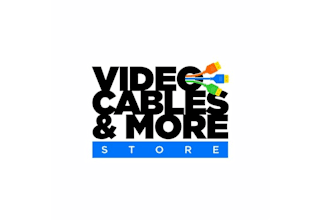 design innovative electronic cable store logo