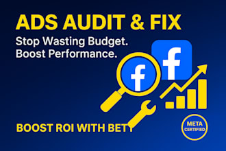 facebook instagram ads audit to fix issues and boost performance