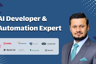 develop ai saas app ai chatbot ai web app ai agent ai application developer