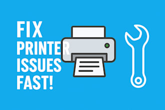 fix printer problems, setup, and troubleshooting for home and office